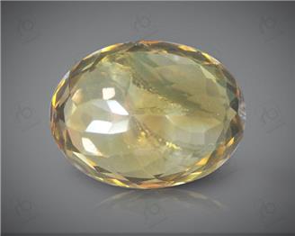 Yellow Citrine Natural Certified  10.95CTS-8392
